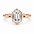 Briony Hexagon Bezel — front view